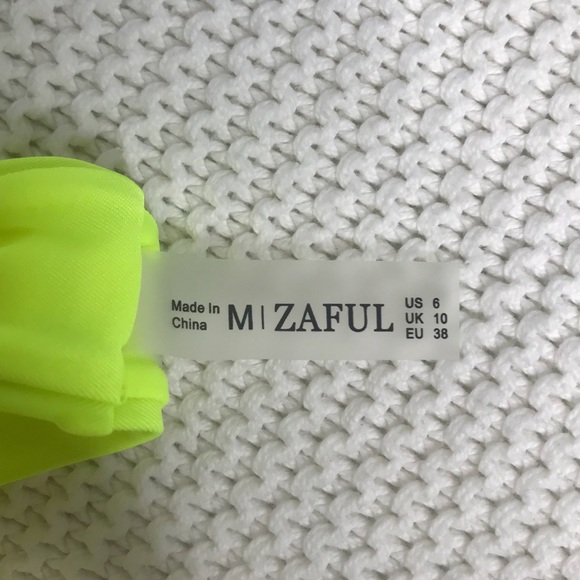 NWT Neon Bathing Suit Set - Picture 2 of 5